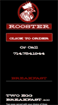 Mobile Screenshot of eatatrooster.com